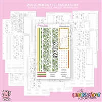 2025 CC Monthly Skeleton | St. Patrick's Day (Choose Your Month + Layout)