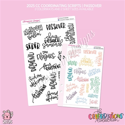 2025 CC | Passover Scripts