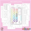 2025 CC Monthly Skeleton | Easter (Choose Your Month + Layout)