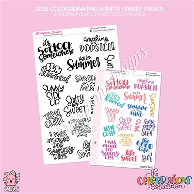 2025 CC | Sweet Treats Scripts