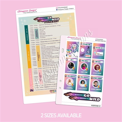 Speaker Stickers | GO Wild 2025 (Indy)