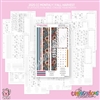 2025 CC Monthly Skeleton | Fall Harvest (Choose Your Month + Layout)