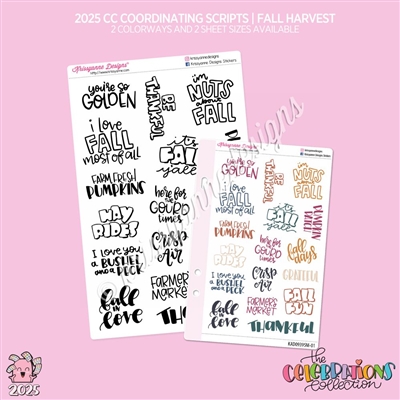 2025 CC | Fall Harvest Scripts