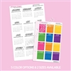 Small Monthly Calendars | 2026