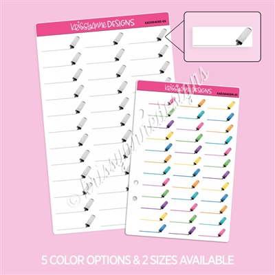 Event Labels | Highlighter Strips