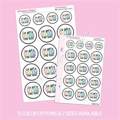 Circle Stickers | Sticker For That