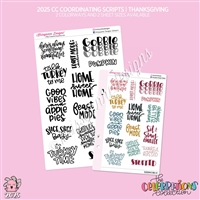 2025 CC | Thanksgiving Scripts