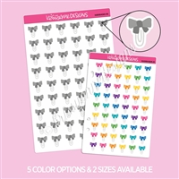 Doodle Icons | Bow Paperclip