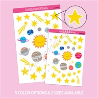 Large Deco | Planets and Stars