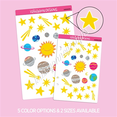 Large Deco | Planets and Stars
