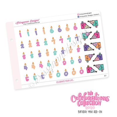 The 2020 Celebrations Collection Add-On: Mini Birthday Candles