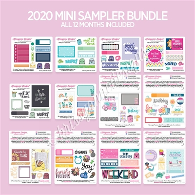 2020 Mini Sampler Bundle | 12 Samplers