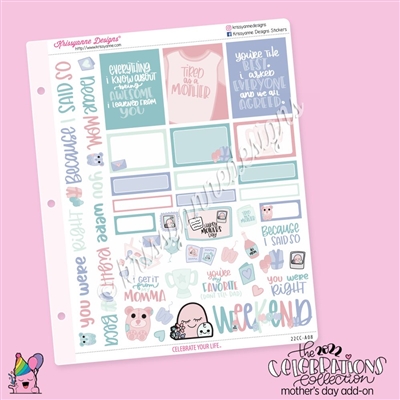 Celebrations Collection Add-On: Mother's Day