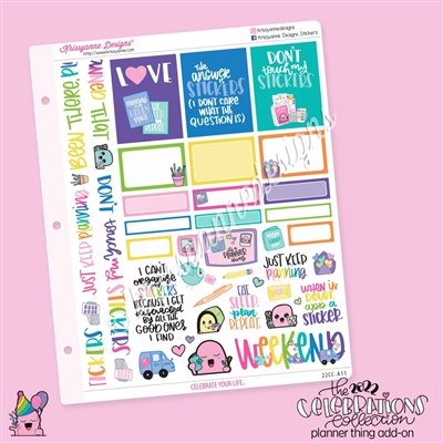 Celebrations Collection Add-On: Planner Thing