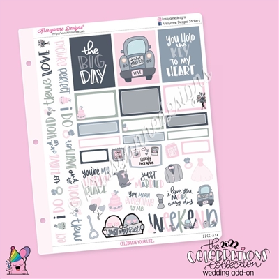 Celebrations Collection Add-On: Wedding Day