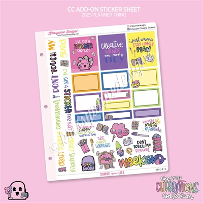 Celebrations Collection Add-On: 2023 Planner Thing