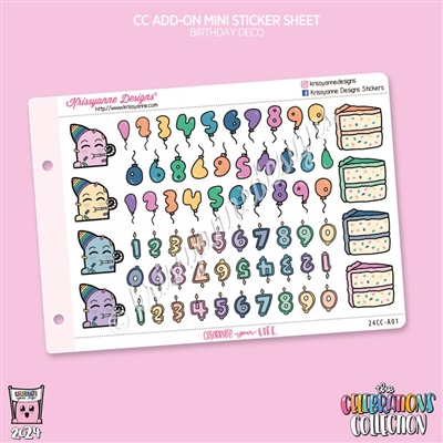 Celebrations Collection Mini Add-On: Birthday