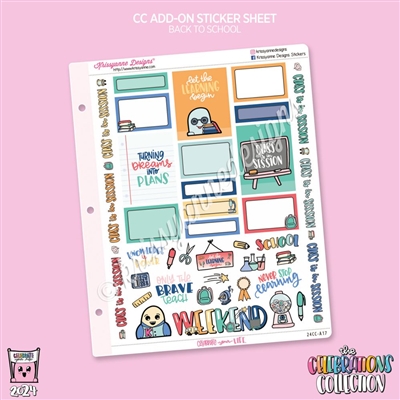 Celebrations Collection Add-On: 2024 Back to School