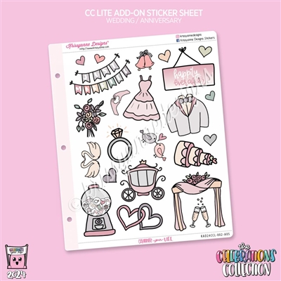 Celebrations Collection Add-On: 2024 Wedding / Anniversary Celebration Doodles