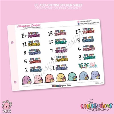 2025 CC Mini Add-On: Countdown to Summer v. 2