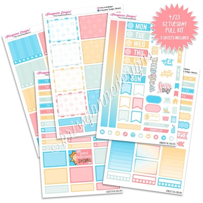 KAD Weekly Planner Kit - $2 Tuesday