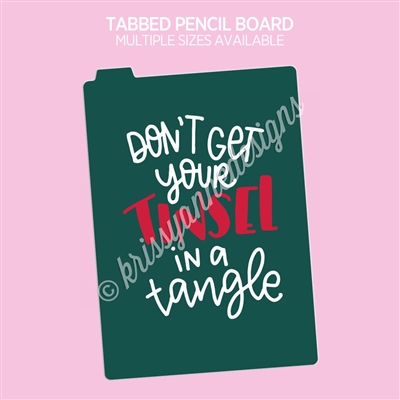Pencil Board | Tinsel