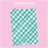 Pencil Board | Punny Love 2.0 Plaid