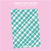 Pencil Board | Punny Love 2.0 Plaid
