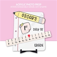Acrylic Photo Prop | Back to School