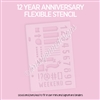 KAD Stencil - 12 Years of KAD