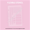 KAD Stencil | Functional Journal/Notebook (4mm Spacing)