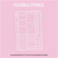 KAD Stencil | Large Laurel Denise Anne