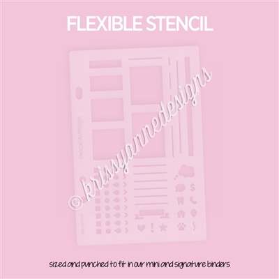 KAD Stencil | Large Laurel Denise Anne
