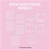 KAD Stencil Bundle | 10 Stencils Included