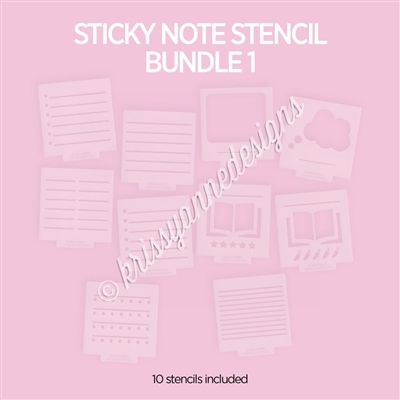 KAD Stencil Bundle | 10 Stencils Included