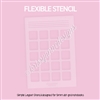 Layout Stencil | Monthly Overview (A5)