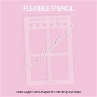 Layout Stencil | Weekly Overview 1 (A5)