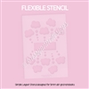 Layout Stencil | Thought Bubbles (A5)