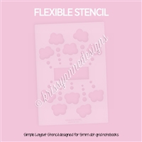 Layout Stencil | Thought Bubbles (A5)