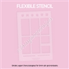 Layout Stencil | Weekly Overview 3 (A5)