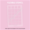 Layout Stencil | A5 Monthly Overview (Stamps)