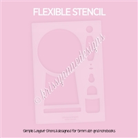 Layout Stencil | Gumball Machine (A5)