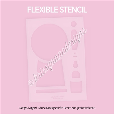 Layout Stencil | Gumball Machine (A5)
