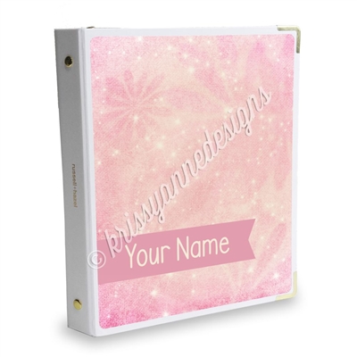 Signature KAD Sticker Binder - Pink Grunge