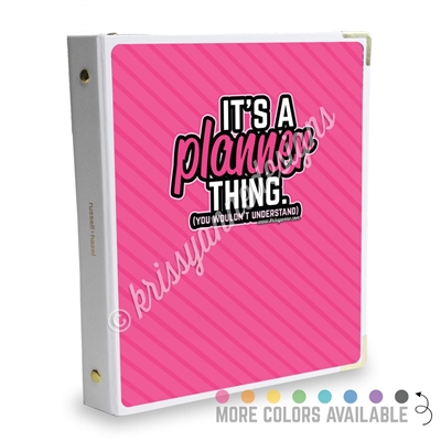 Signature KAD Sticker Binder - It's a Planner Thing