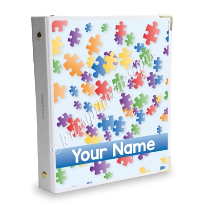 Signature KAD Sticker Binder - Puzzle Pieces