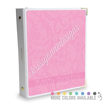 Signature KAD Sticker Binder - Pastel Lace