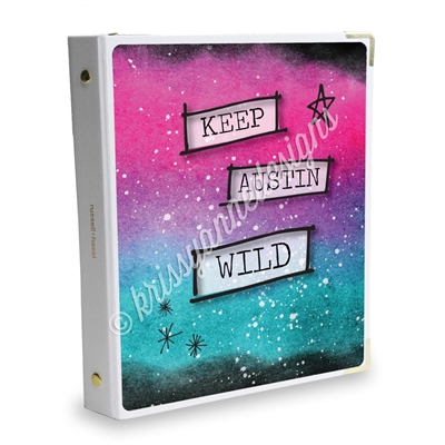 Signature KAD Sticker Binder - Keep Austin Wild