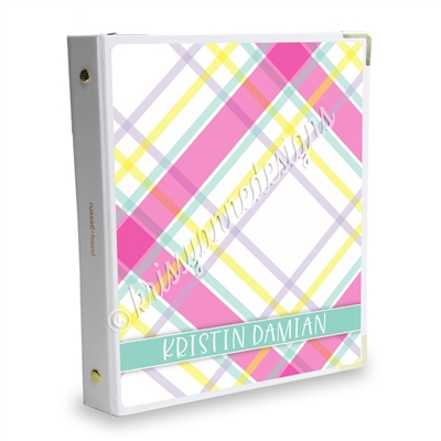 Signature KAD Sticker Binder - February Plaid