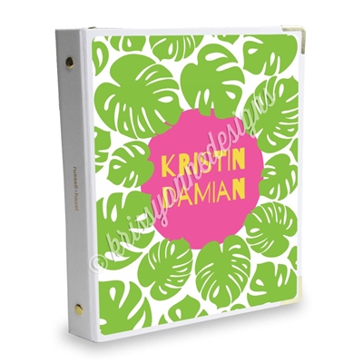 Signature KAD Sticker Binder - Summer Paradise Palms